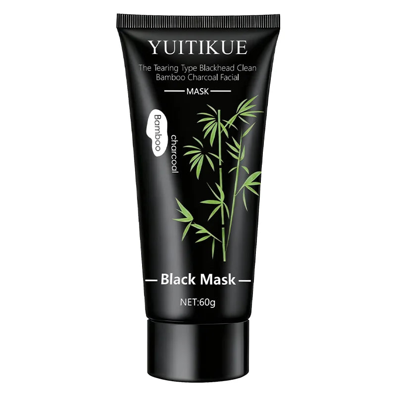 Bamboo Charcoal Peel-Off Black Mask 60g – Deep Cleanse & Blackhead Removal